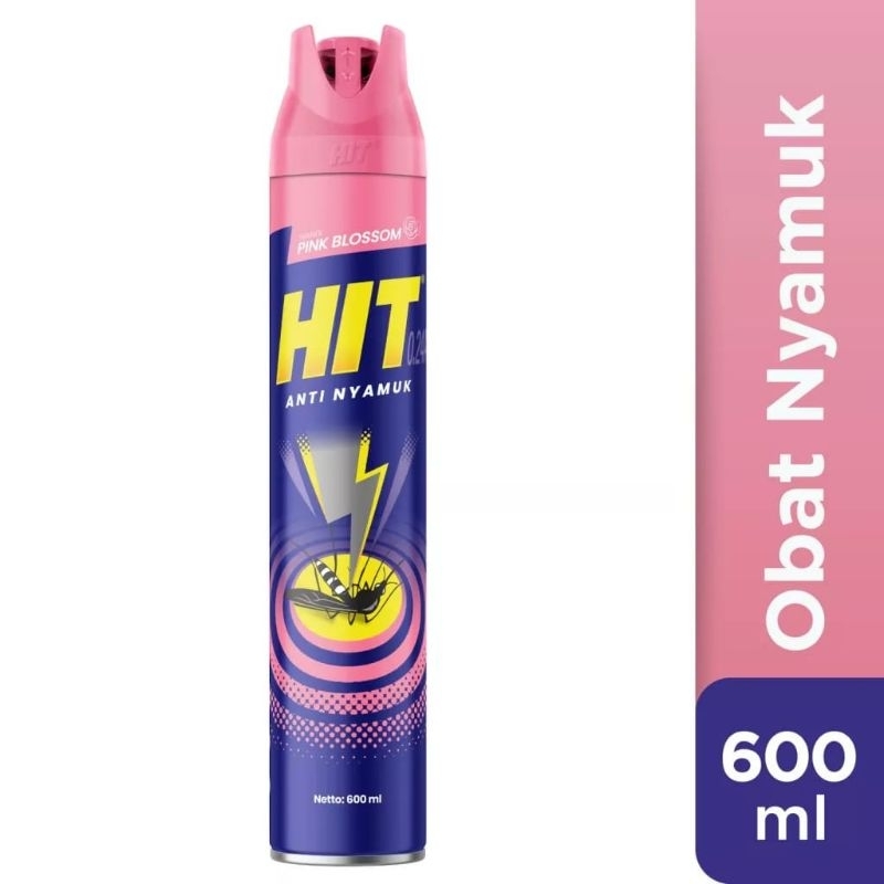 Jual HIT Aerosol Pink Blossom 600ml | Shopee Indonesia