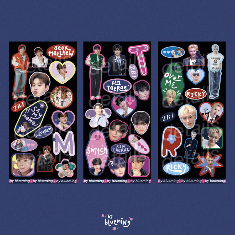 Jual ZEROBASEONE STICKER SHEET | Shopee Indonesia