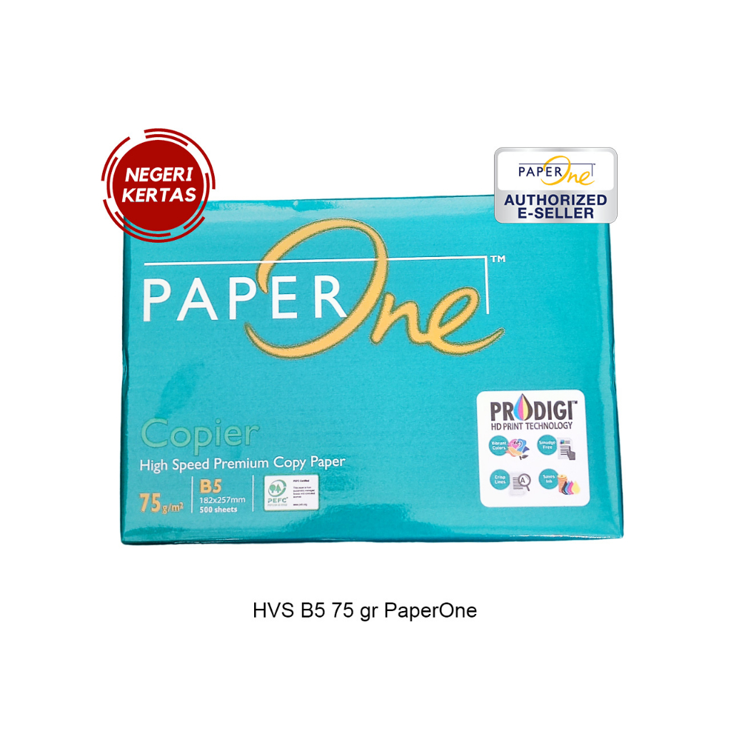 Jual Kertas HVS B5 75 Gram PaperOne | Shopee Indonesia