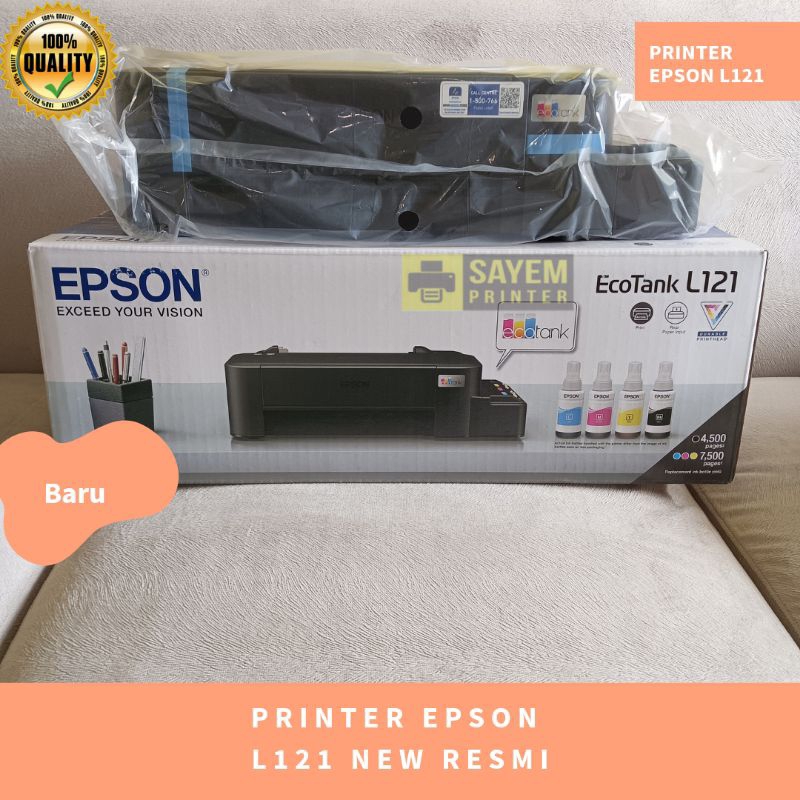 Jual Printer Epson L121 Baru Garansi Resmi Shopee Indonesia 1496