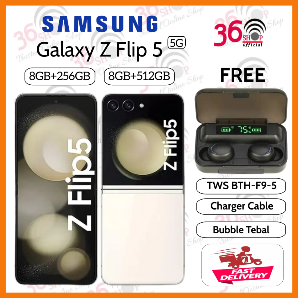 Jual Samsung Galaxy Z Flip 5 5G [8GB+256GB] [8GB+512GB] Garansi Resmi 1 ...