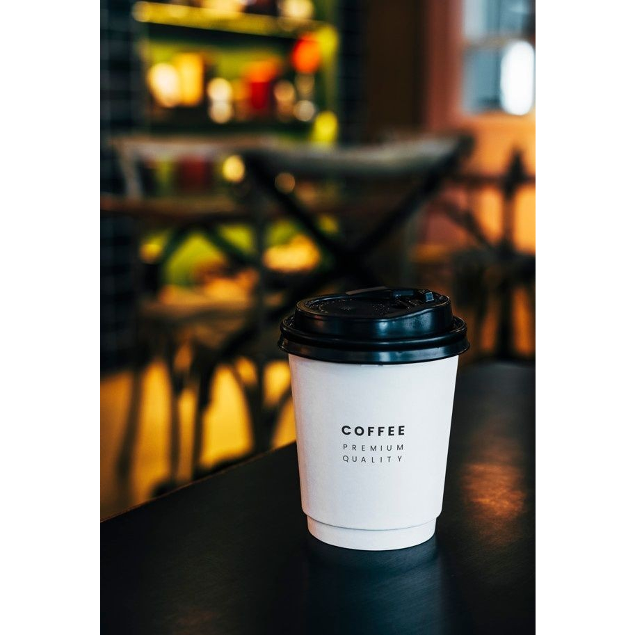 Jual Paper Cup 8 oz + Tutup + Cetak Logo Custom @1000 Pcs | Shopee ...