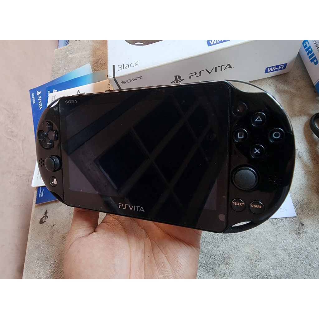 Ps Vita Black PlayStation PS Vita Slim Black Fullset 64GB