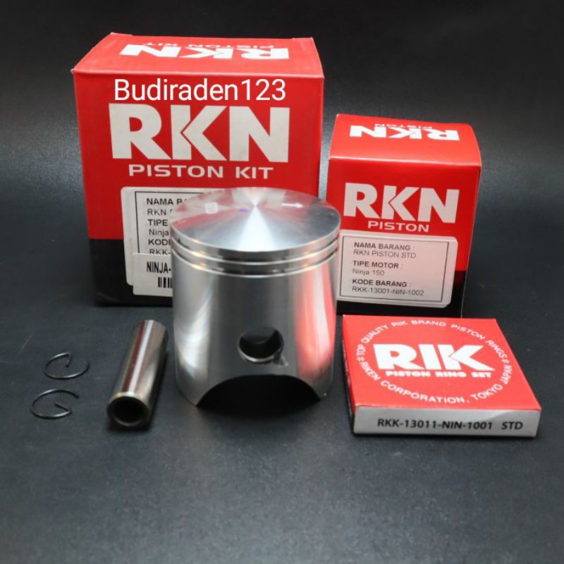 Jual Piston Kit ring Seher Ninja 2tak Ninja 150R Ninja SS Os STD pen 15 ...