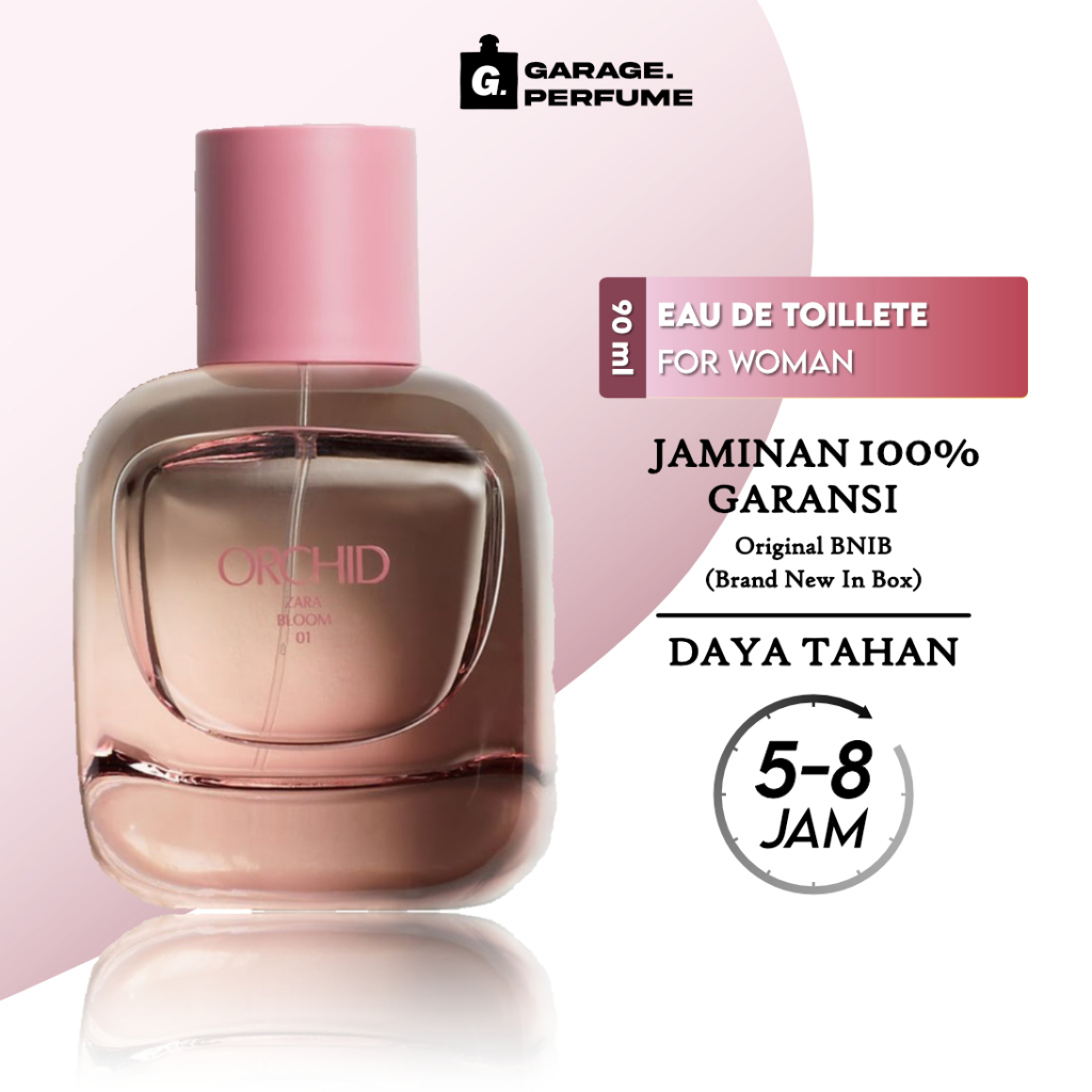 Parfum Zara Orchid Original Singapore Parfume Wanita EDT 90 ML By Garage  Perfume