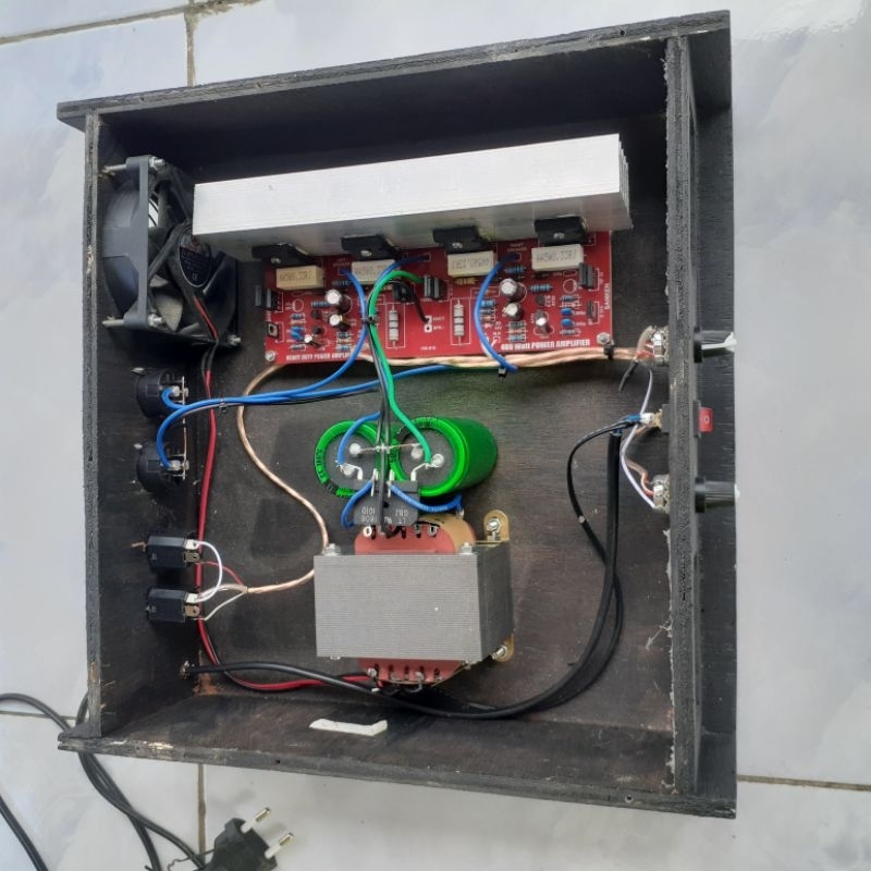 Jual POWER AMPLIFIER 2 CHANNEL COCOK UNTUK MINIARUR/RUMAHAN Shopee