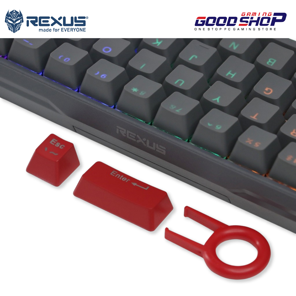 Jual Rexus Keyboard Heroic KX3 | Shopee Indonesia