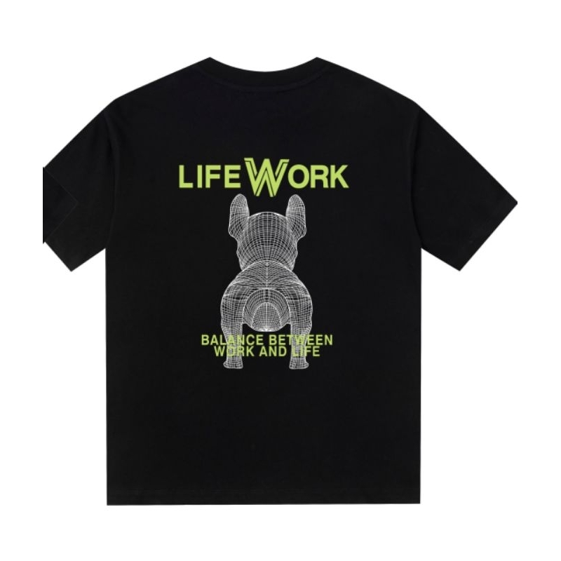 Jual Lifework Balance Logo Tshirt Baju Kaos Oversize | Shopee Indonesia