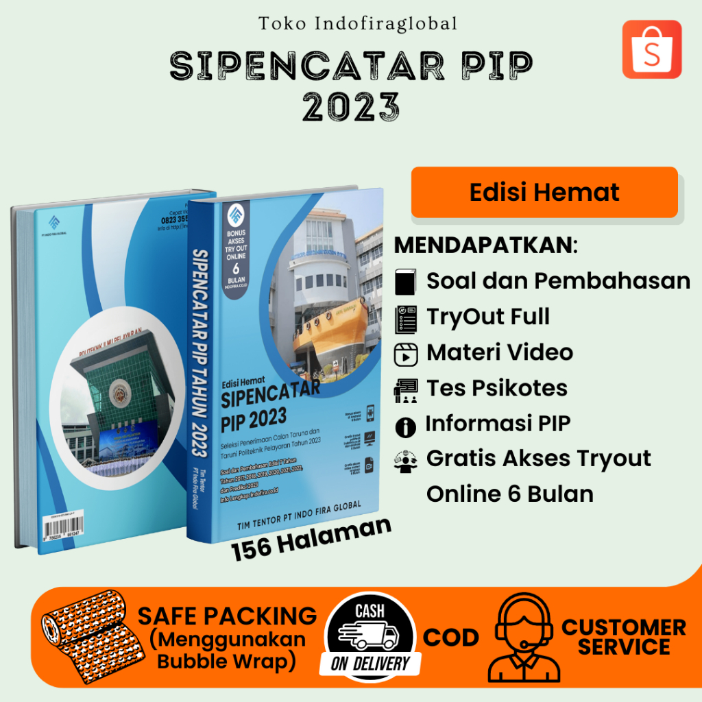 Jual New! Buku TERBARU SIPENCATAR PIP 2024 (Edisi Hemat) Soal Dan ...