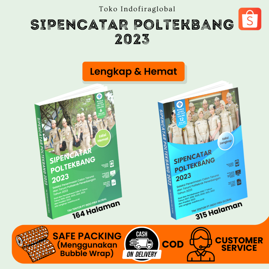 Jual TERBARU! Buku SIPENCATAR POLTEKBANG 2024 (Edisi Lengkap & Edisi ...