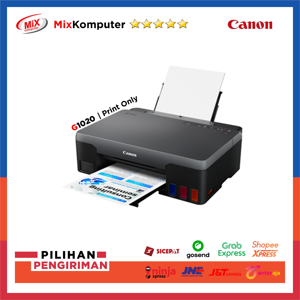 Jual Printer Canon Pixma G1020 Ink Tank Garansi | Shopee Indonesia