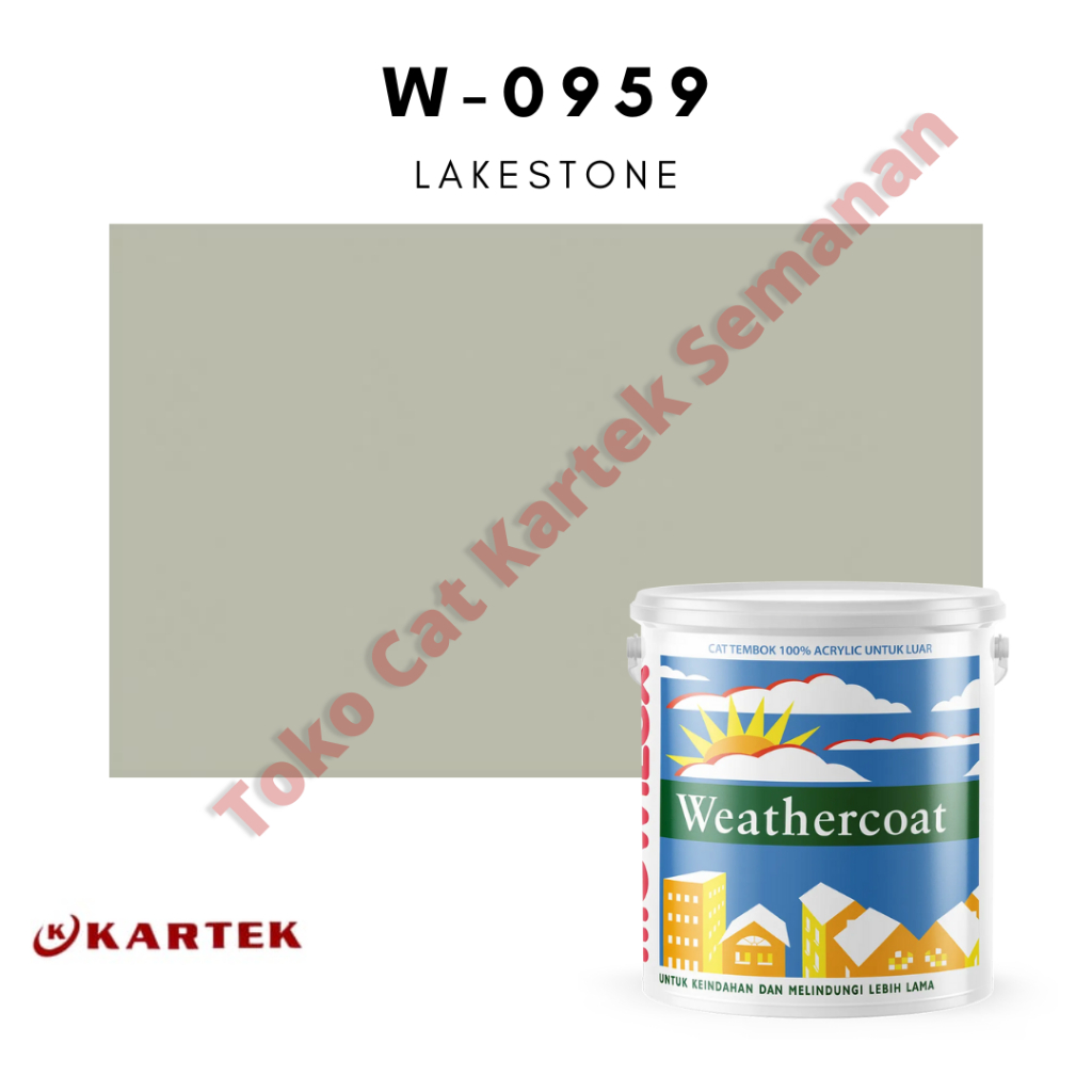 Jual Mowilex Weathercoat Exterior W-0959 Lakestone (2.5 liter) | Shopee ...