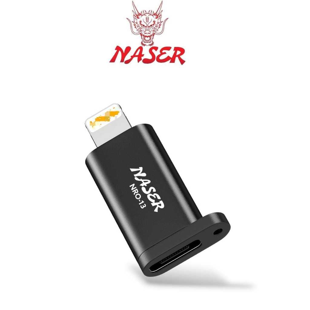 Jual NASER OTG TYPE C TO LI9HTNIN9 NRO-13 / Adaptor Converter Type C to ...