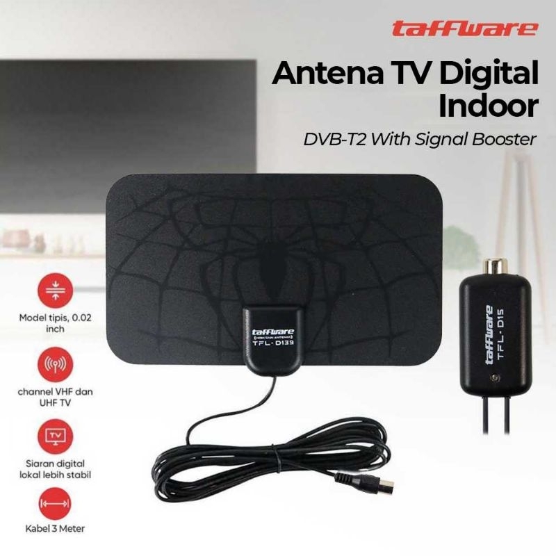 Jual [ORIGINAL 100%] ANTENA TV DIGITAL/TABUNG, INDOOR DVB-T2 4K HIGH ...