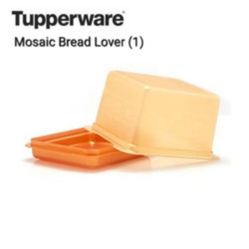 Jual NEW!!! gold Tempat roti Tupperware ( bread lover) | Shopee Indonesia