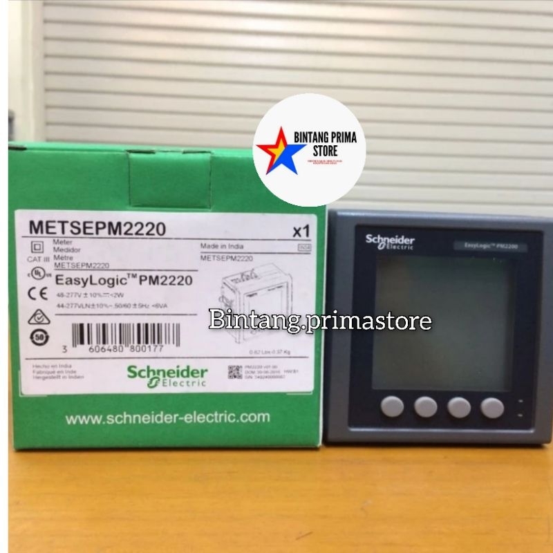 Jual Power Meter / Power Logic / PM 2220 / PM2220 METSEPM2220 Schneider