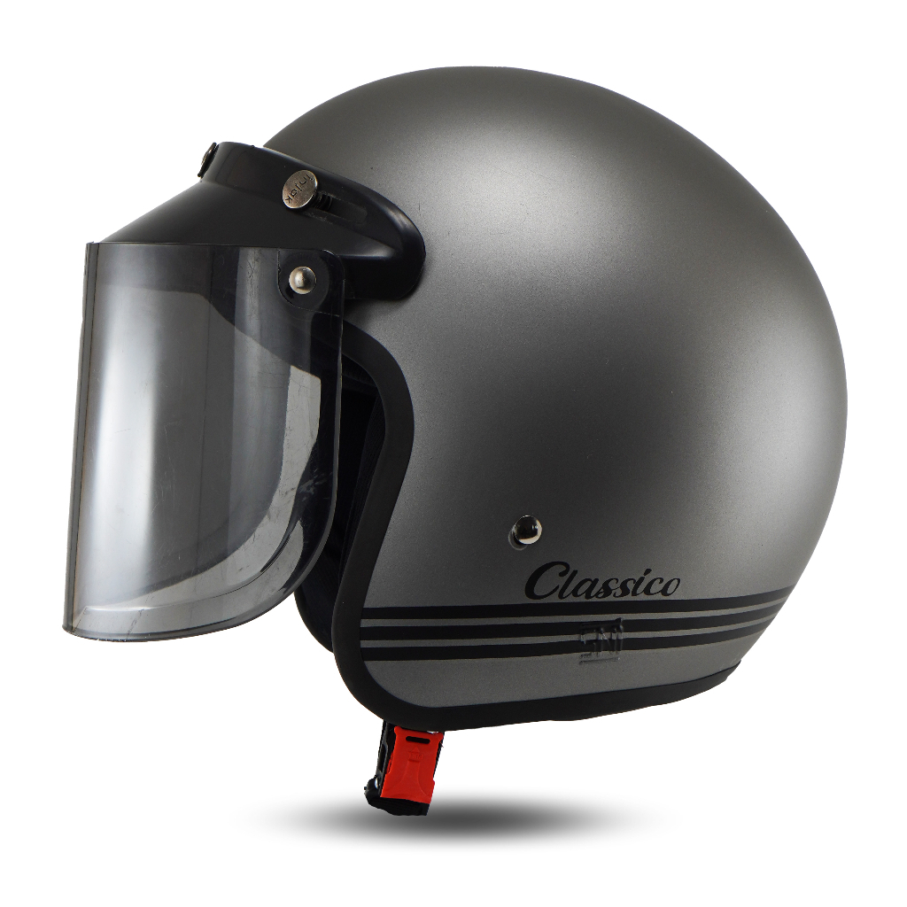 Jual Helm Bogo Dewasa Motor Sni Pria Wanita Cowok Cewek Polos Classic