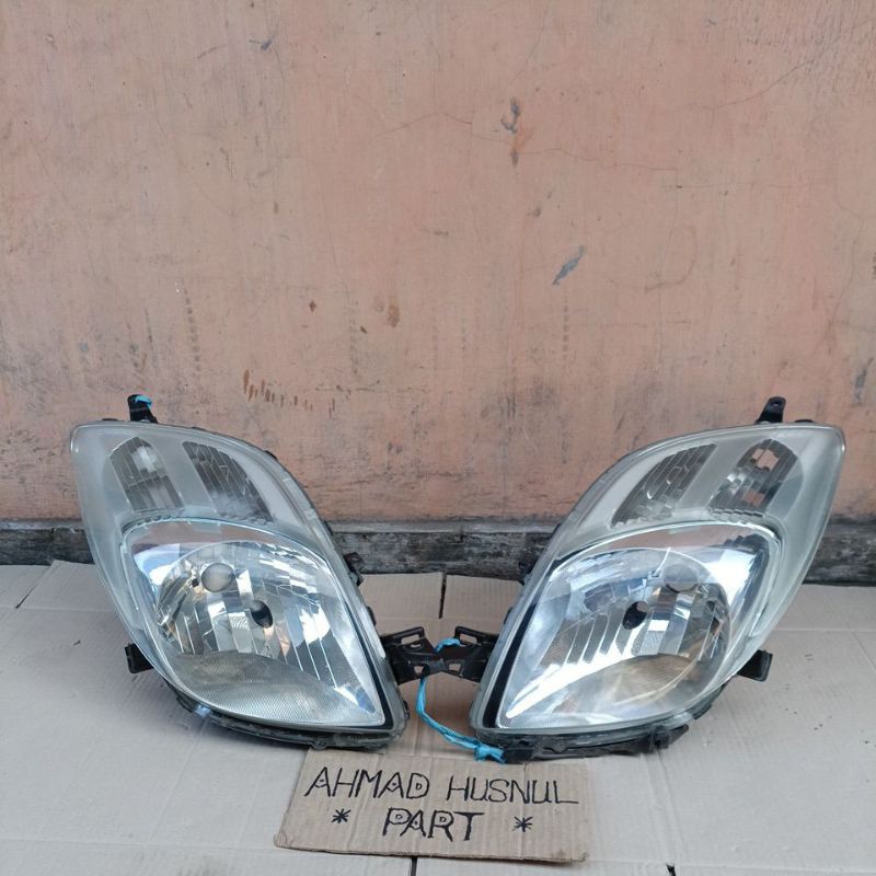 Jual Lampu Depan Headlamp Toyota Yaris 2006 2007 2008 Original Copotan ...