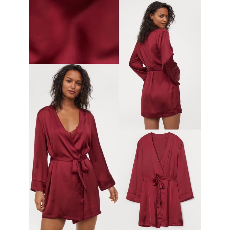 Jual HMK08 HM Kimono Dressing Gown Shopee Indonesia
