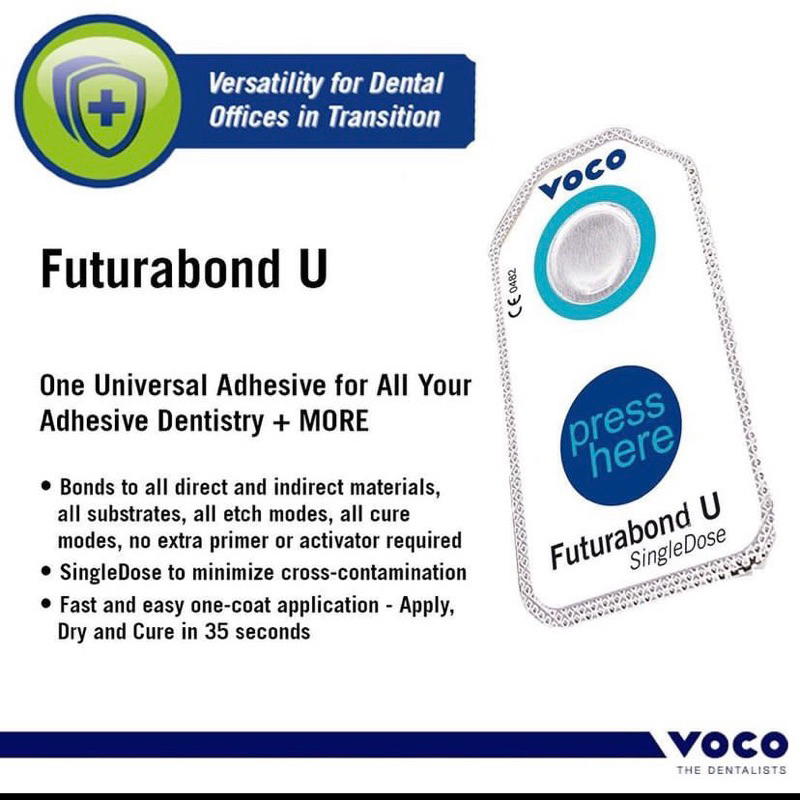 Jual Bonding Dual cure Universal adhesive Futurabond U Voco German ...