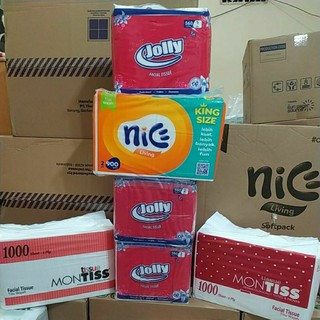 Jual Tisu Facial Kiloan Loos (Multi-Montiss-Nice-Jolly) | Shopee Indonesia