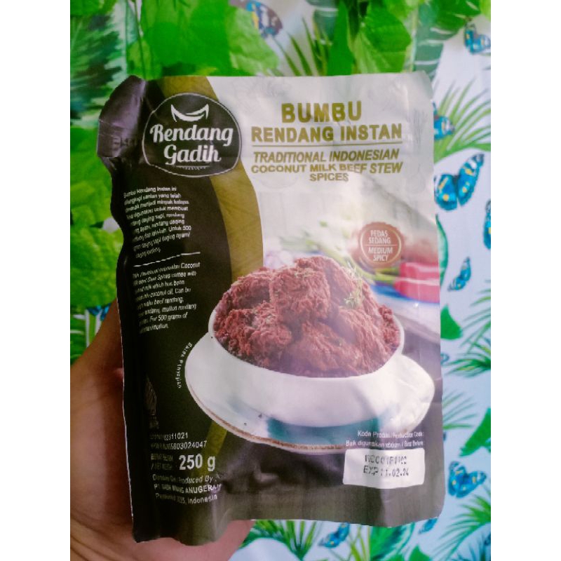 Jual bumbu rendang instan rendang gadih | Shopee Indonesia