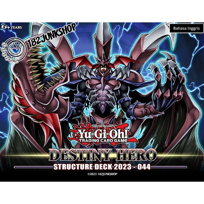 Jual Yugioh Structure Deck 044 - Destiny Hero Deck - Non ORI | Shopee  Indonesia