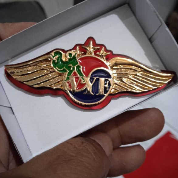 Jual Brevet Wing Pin Dasrit Wyf Raider Mobud Hirbak Dasar Canon Arhanud