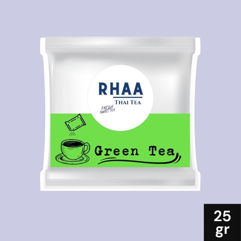 Jual RTT Bubuk Minuman Rasa Green Tea Instant Drink Powder Kemasan ...