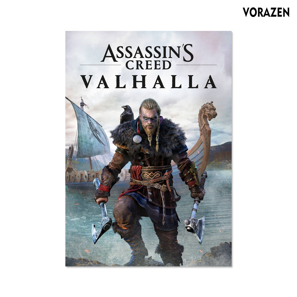 Jual Poster Assassins Creed Valhalla Poster Game A2 A3 A4 Shopee Indonesia 3852