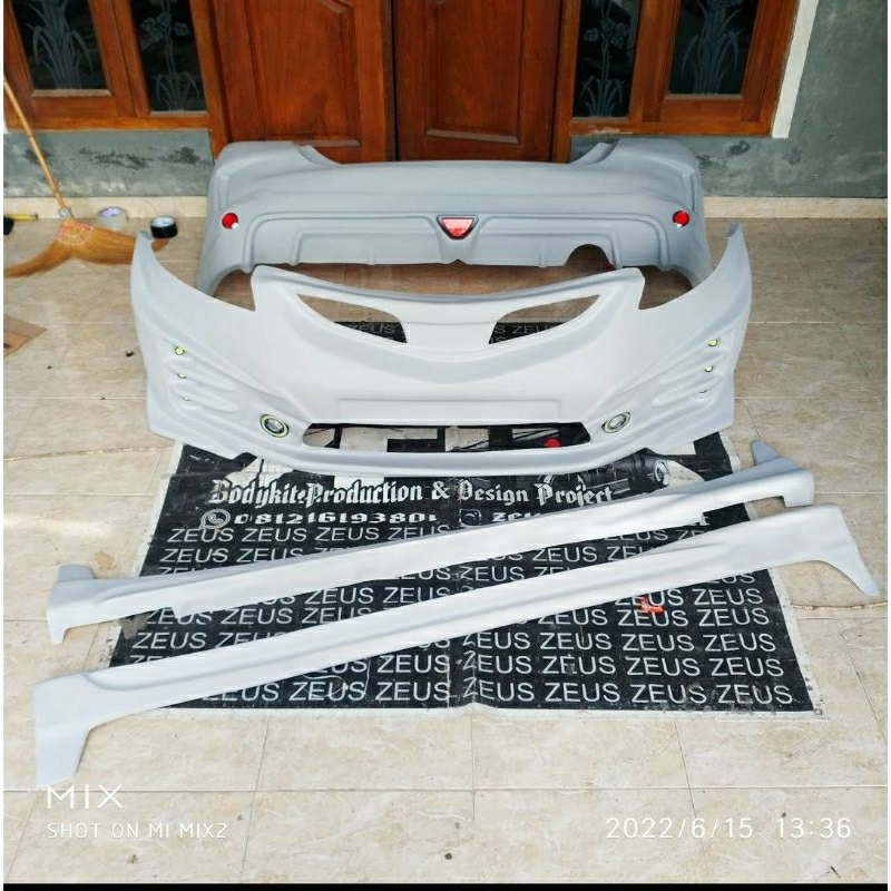 Jual BODYKIT HONDA JAZZ GD3 2004 2008 idsi Vtech Adaptasi MUGEN RS