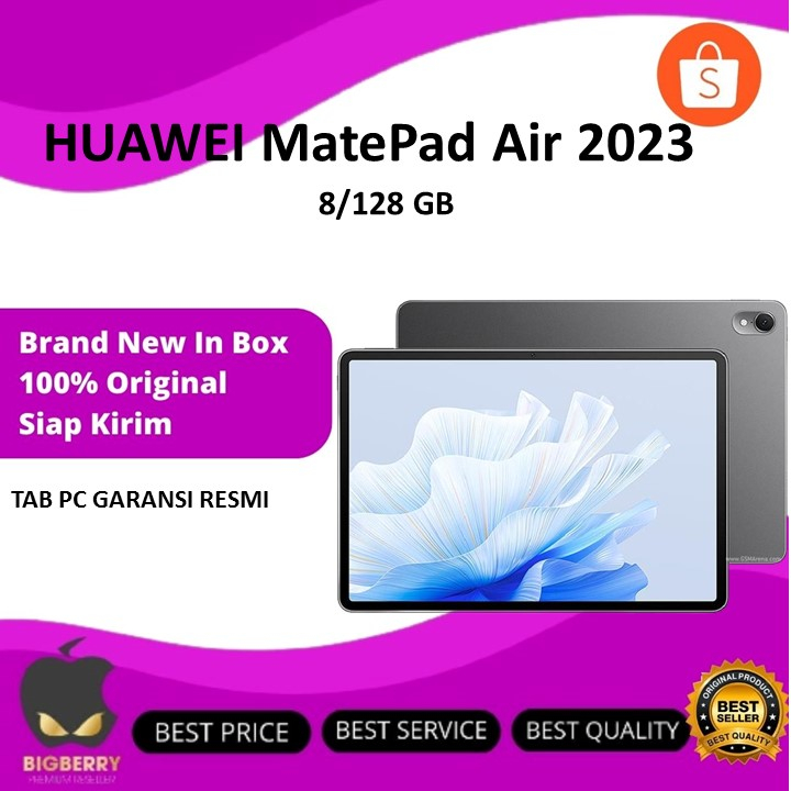 Jual HUAWEI MatePad Air 2023 Tablet 8/128GB 8GB 128 GB Tab PC Garansi ...