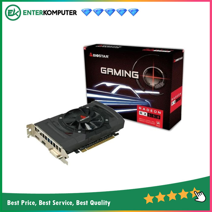 Jual Biostar Radeon RX 550 4GB DDR5 | Shopee Indonesia