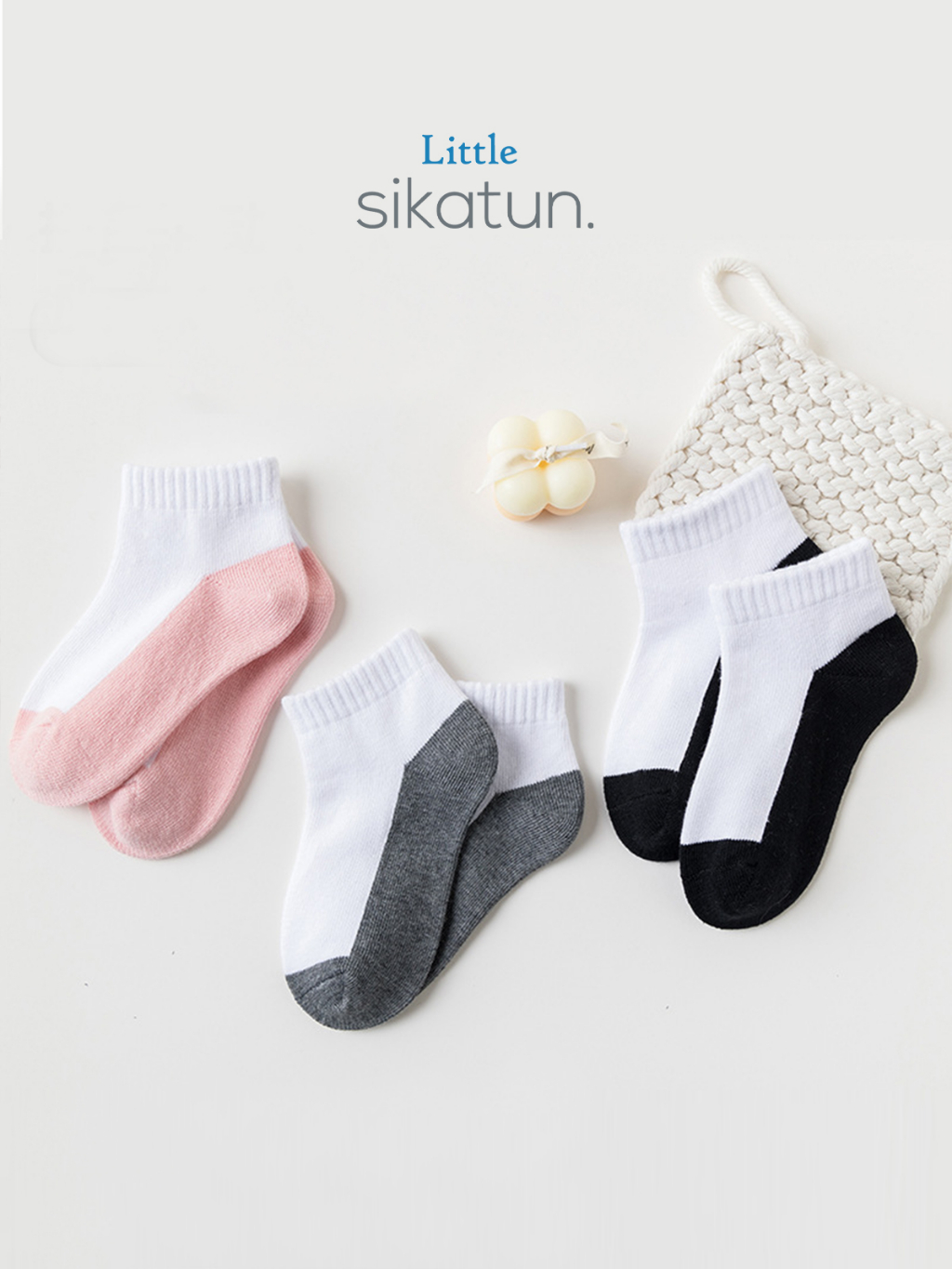 Jual SIKATUN KIDS SOCKS PREMIUM KAOS KAKI ANAK TK SD SMP SMA PENDEK