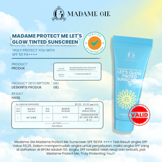 Madame Gie Madame Protect Me Let's Glow Tinted Sunscreen SPF 50 PA ++++
