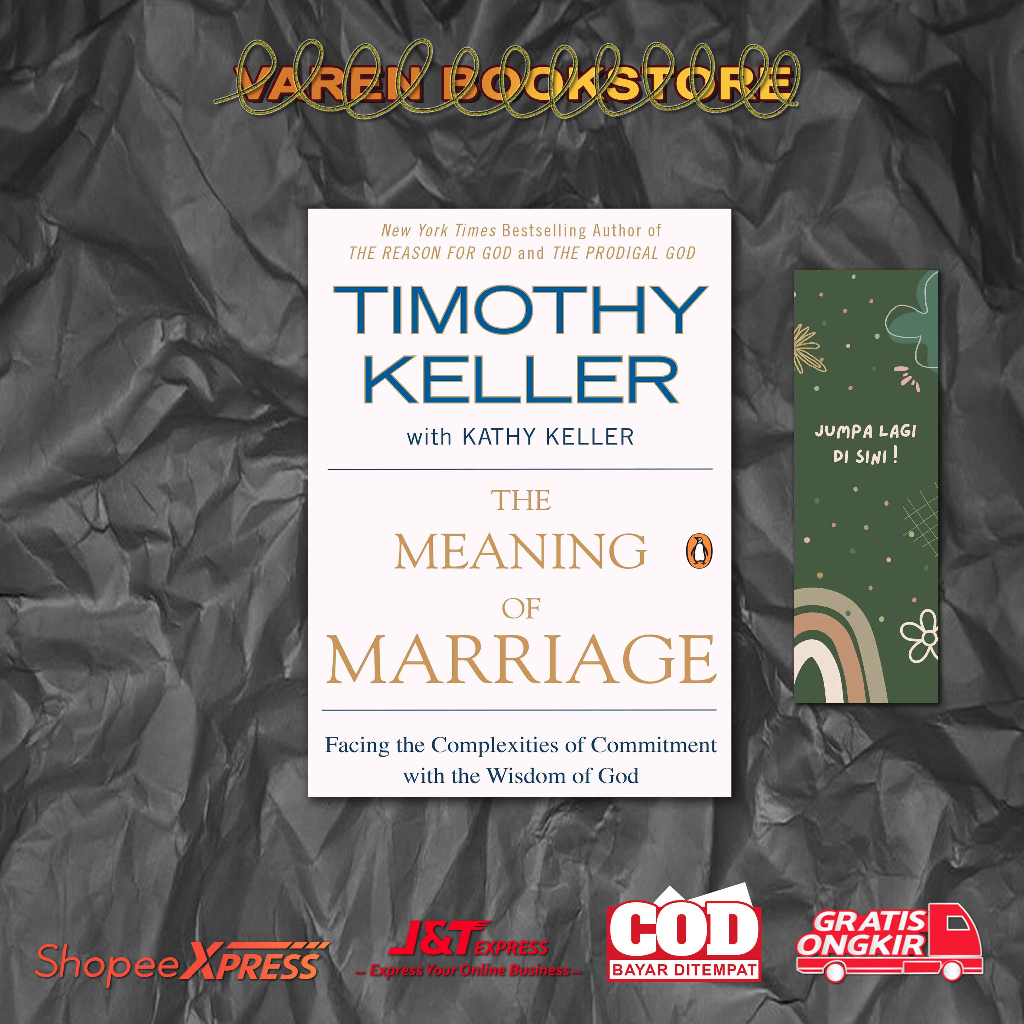 Jual The Meaning of Marriage Facing the Complexities by Timothy Keller (English) Shopee Indonesia