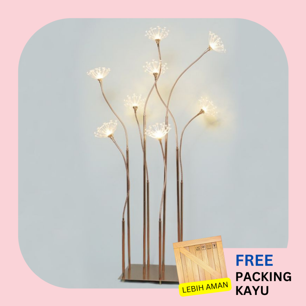 Jual Lampu Standing Lampu Led 8 LED Millet Flower Stand Type A Lampu