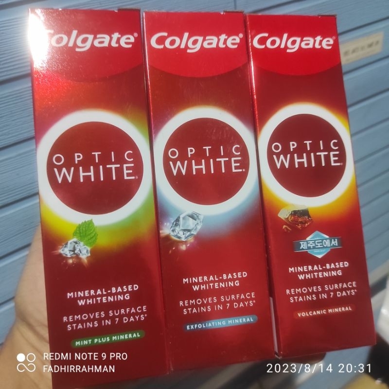 Jual Colgate Optic White 100g | Shopee Indonesia