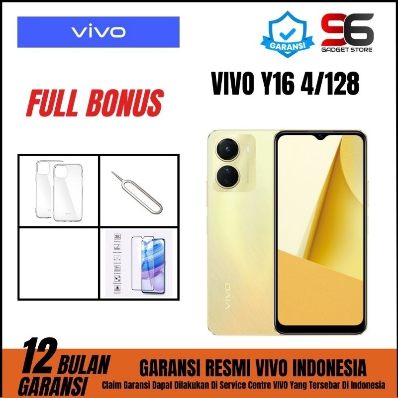 Jual VIVO Y16 4/128 GARANSI RESMI | Shopee Indonesia