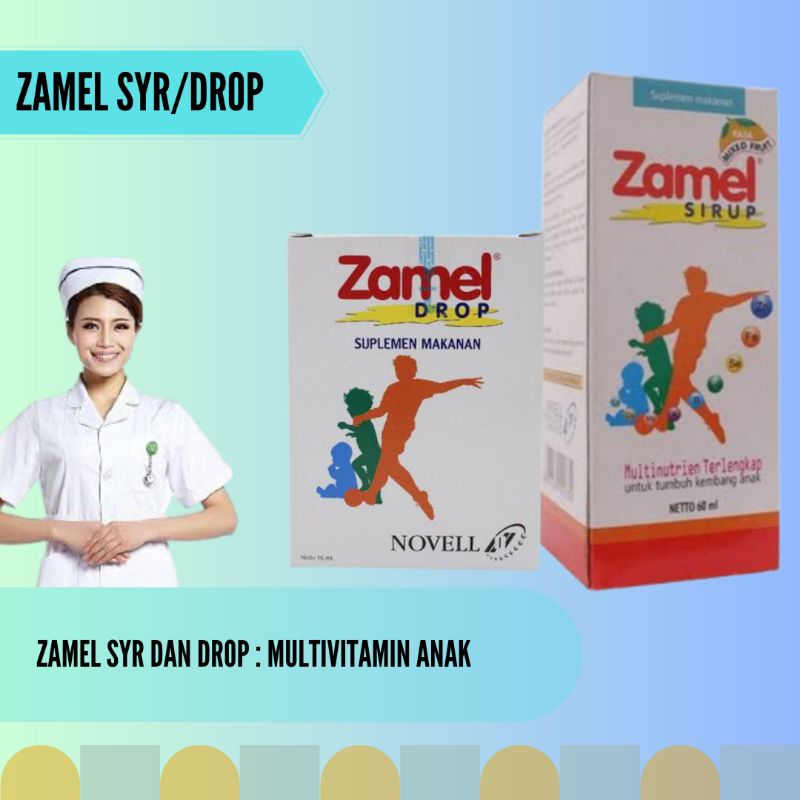 Jual ZAMEL SYRUP DAN DROP | Shopee Indonesia