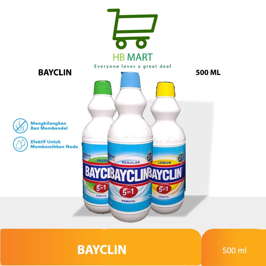 Jual BAYCLIN PEMUTIH 500ML | Shopee Indonesia