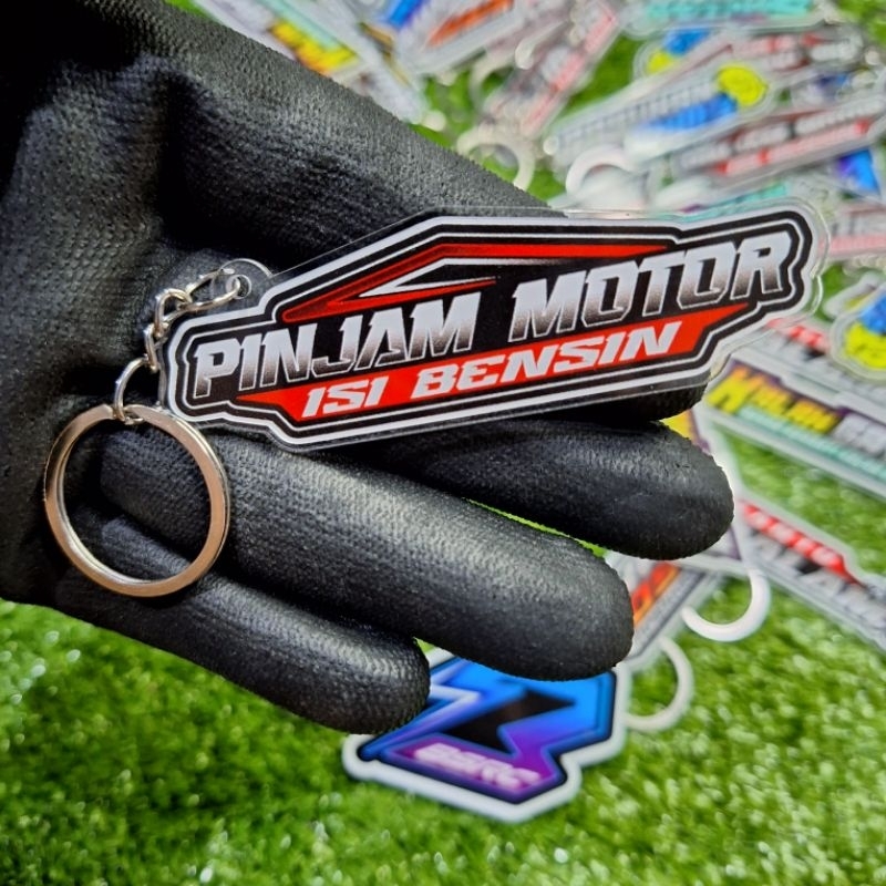 Jual gantungan kunci pinjam motor isi bensin | Shopee Indonesia