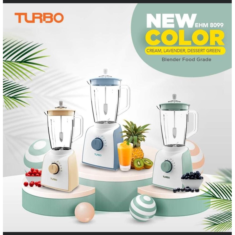 Jual BLENDER TURBO / PELUMAT JAR PLASTIK & KACA 8099 / 8098 Shopee