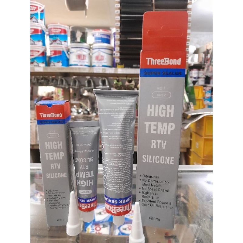 Jual LEM THREEBOND SUPER HIGH TEMP RTV SILICON (30gr,75gr) | Shopee ...