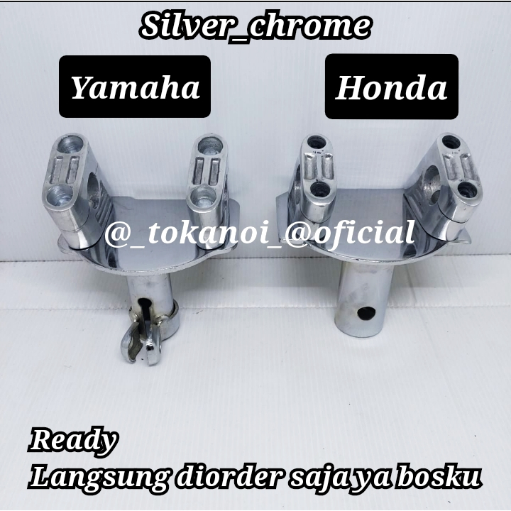 Jual Adaptor Stang Dudukan Stang Honda Yamaha Universal Stang Trondol Shopee Indonesia