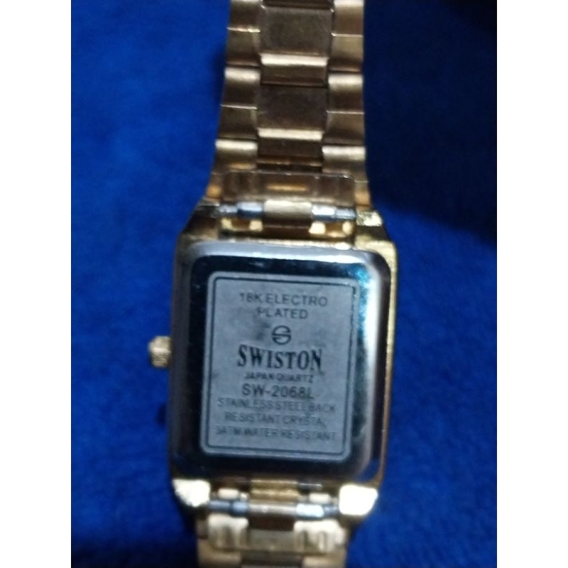 Jual SWISTON Jam Tangan Wanita second bekas 768 | Shopee Indonesia