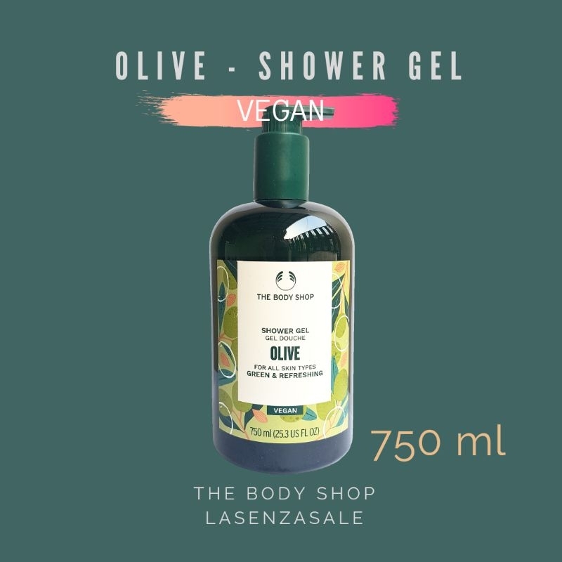 Jual The Body Shop Original Olive Shower Gel 750 Ml Kemasan Baru