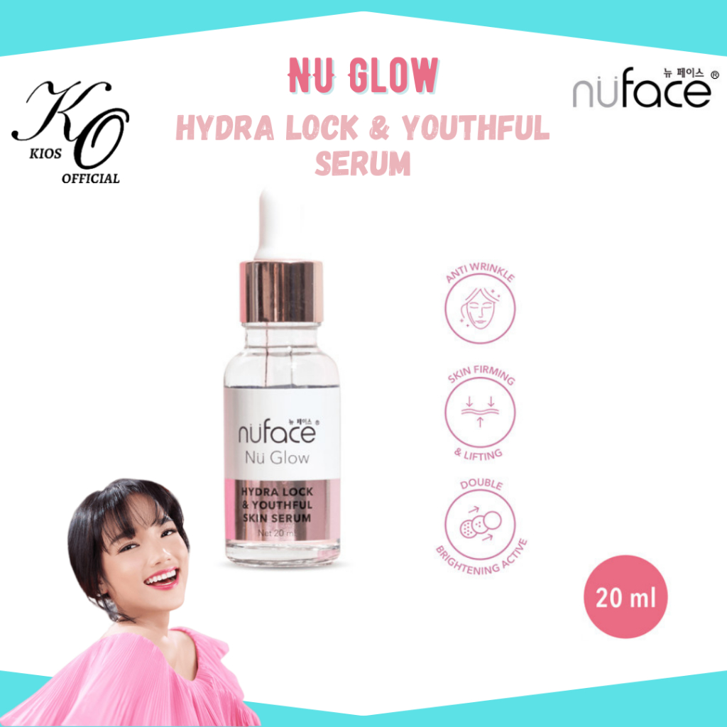 Jual Nuface Nu Glow Hydra Lock & Youthful Skin Serum 20ml | Serum Wajah ...