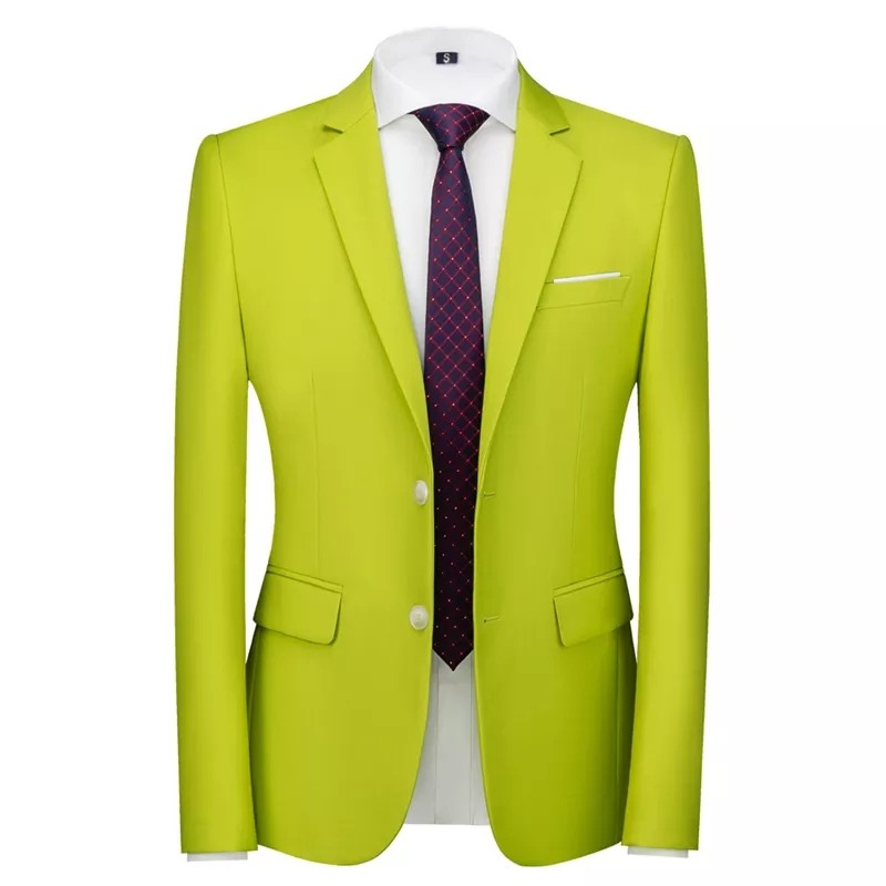 Jual Blazer pria - Jas pria kuning lemon - Jas hijau lemon - almamater ...