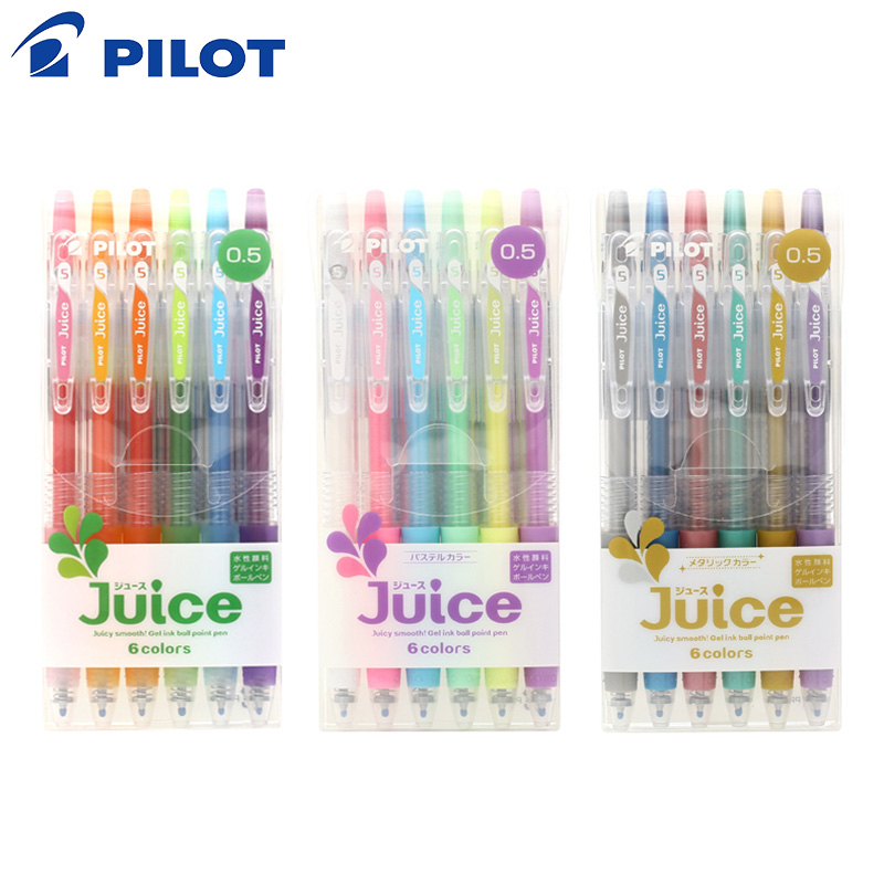 Jual Pilot Juice Gel Pen 6 Colors Set | Shopee Indonesia